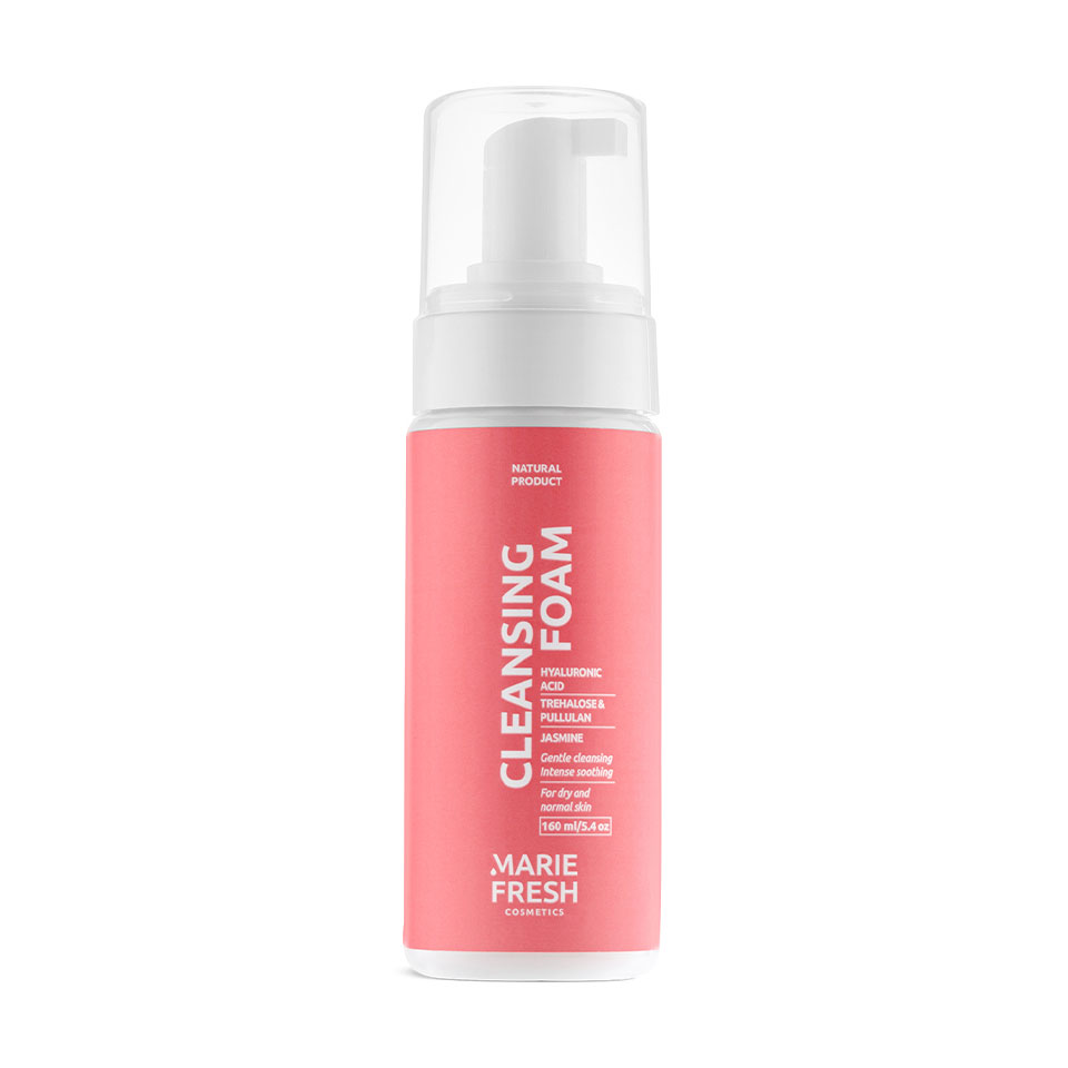 Пінка для вмивання Marie Fresh Cosmetics Cleansing Foam для сухої та нормальної шкіри, 160 мл